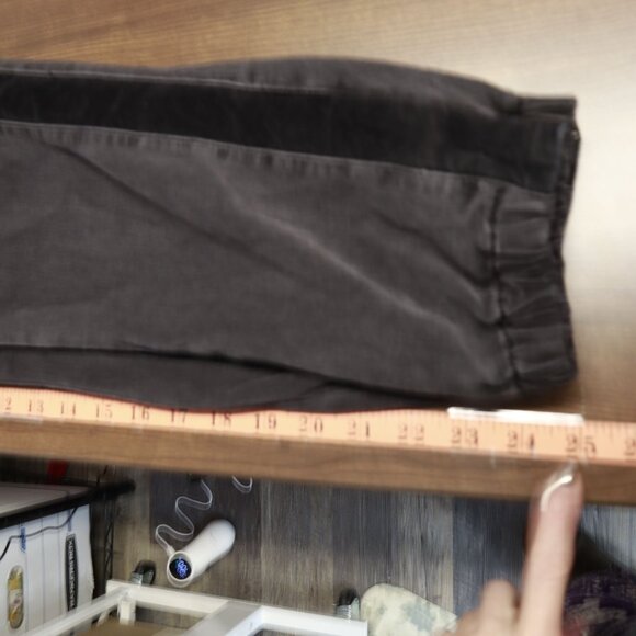 Paige Mayslie Jogger Pants Womens 28 Black Weekender Moto Racing Elevated Basic - Picture 16 of 16